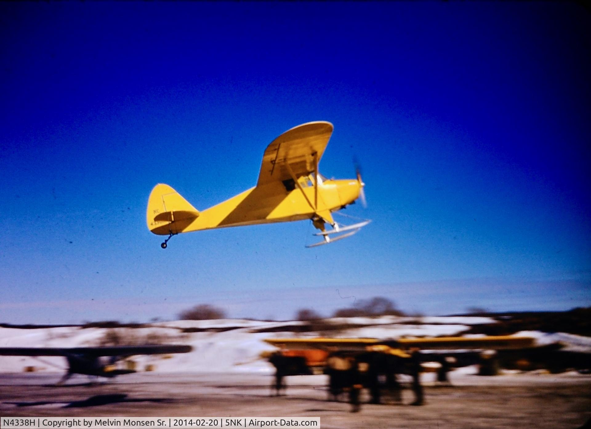 N4338H, 1948 Piper PA-15 Vagabond C/N 15-123, 1949 Naknek, Alaska Pilot Eddie Hansen