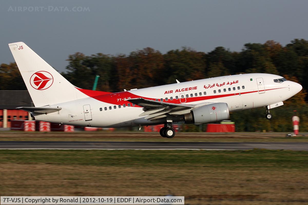 7T-VJS, 2002 Boeing 737-6D6 C/N 30210, at fra