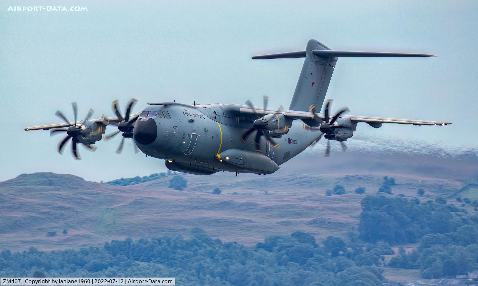 ZM407, 2015 Airbus A400M Atlas C.1 C/N 026, LFA17