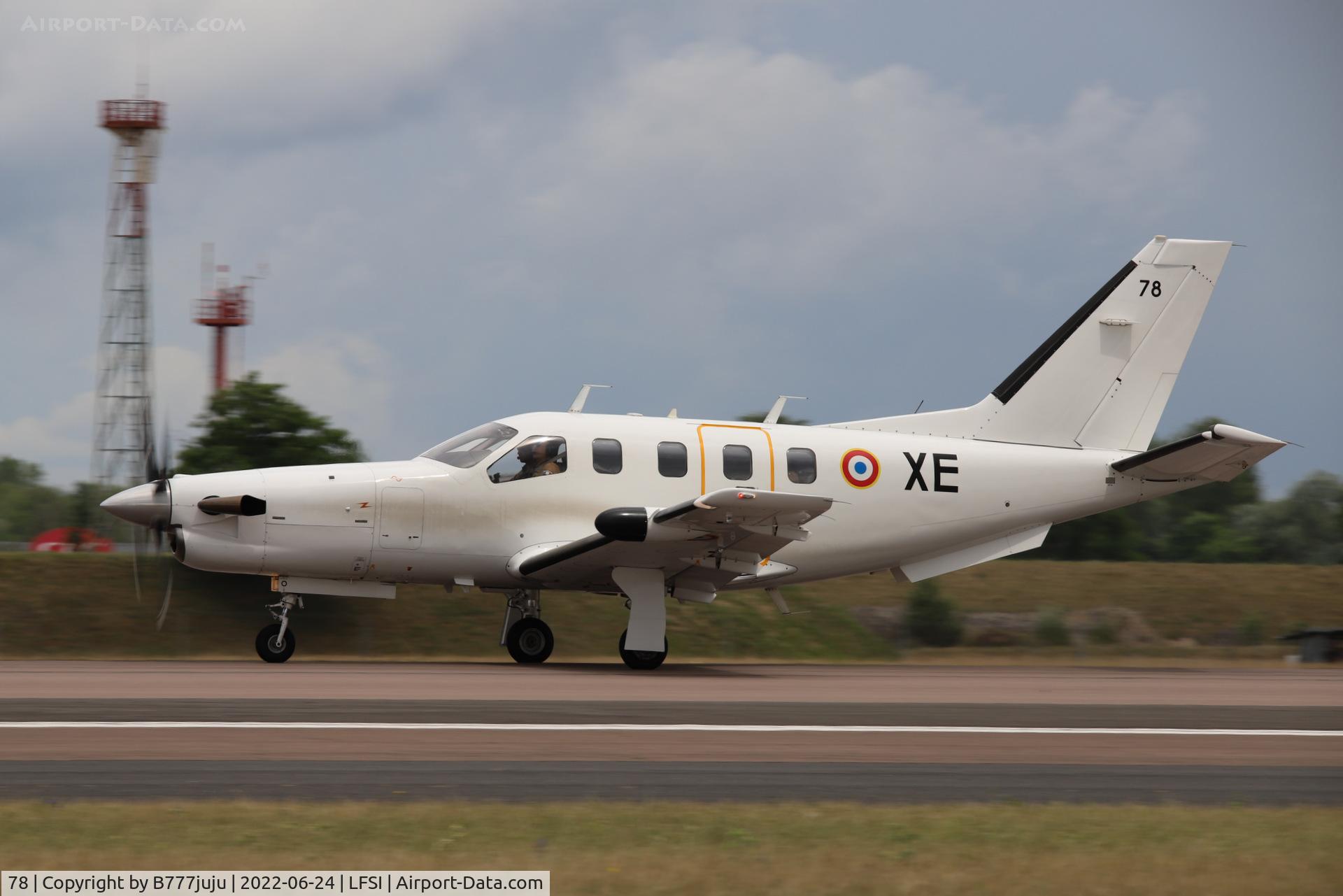78, Socata TBM-700A C/N 78, during Saint-Dizier airshow 2022