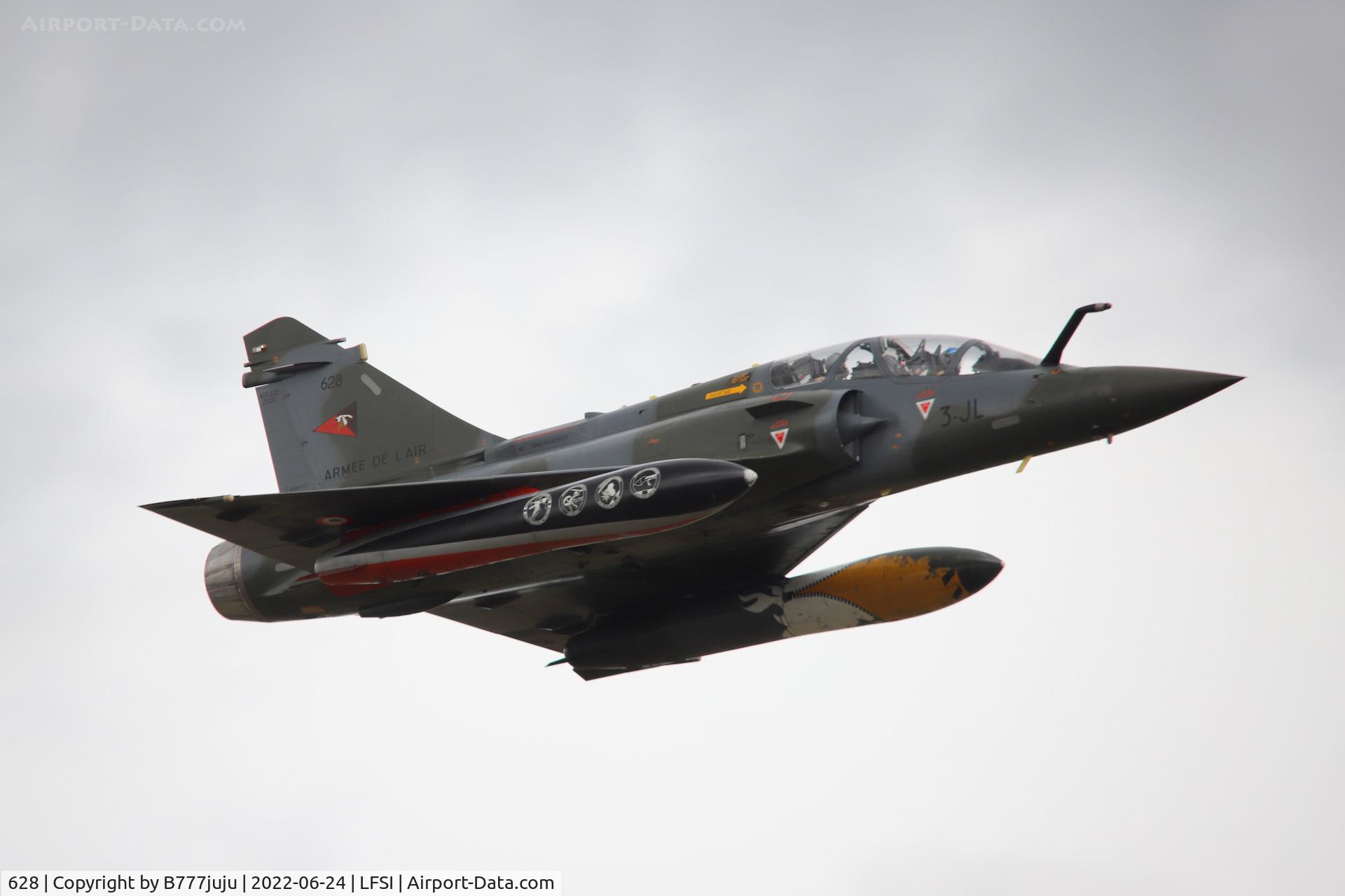 628, Dassault Mirage 2000D C/N 430, during Saint-Dizier airshow 2022
new code 3-JL