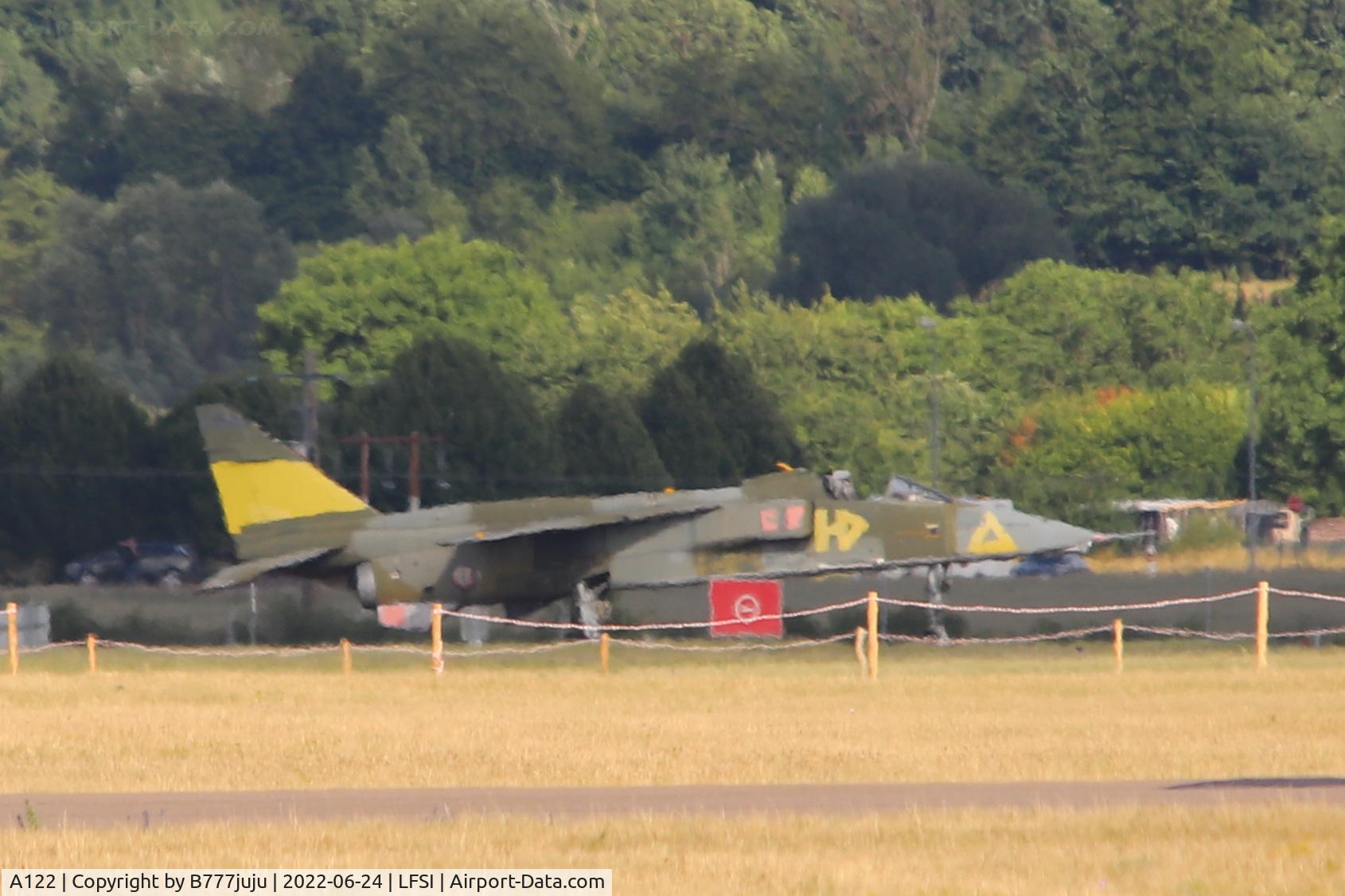 A122, Sepecat Jaguar A C/N A122, during Saint-Dizier airshow 2022