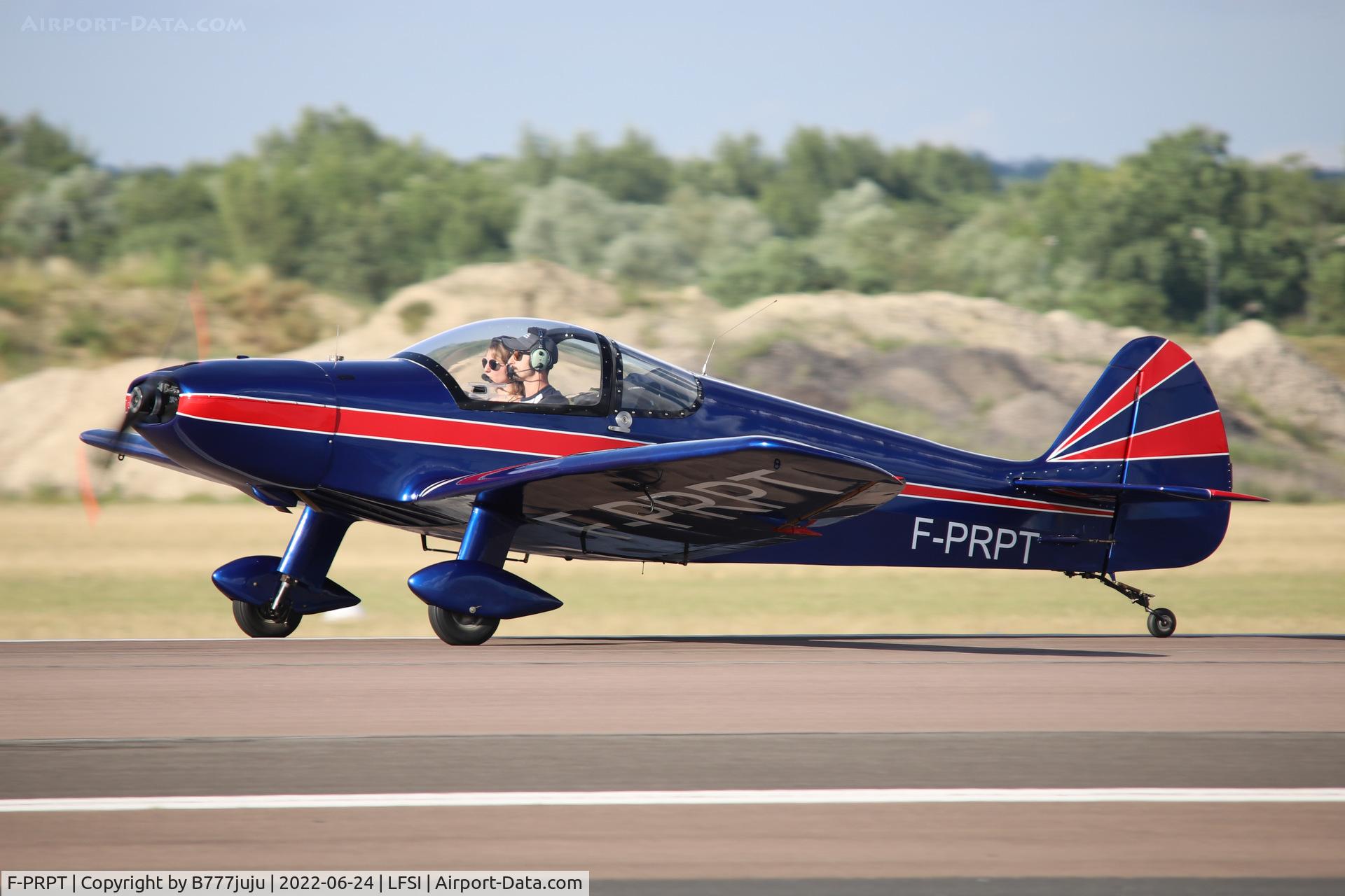 F-PRPT, Nicollier HN-700 Menestrel II C/N 16, during Saint-Dizier airshow 2022
