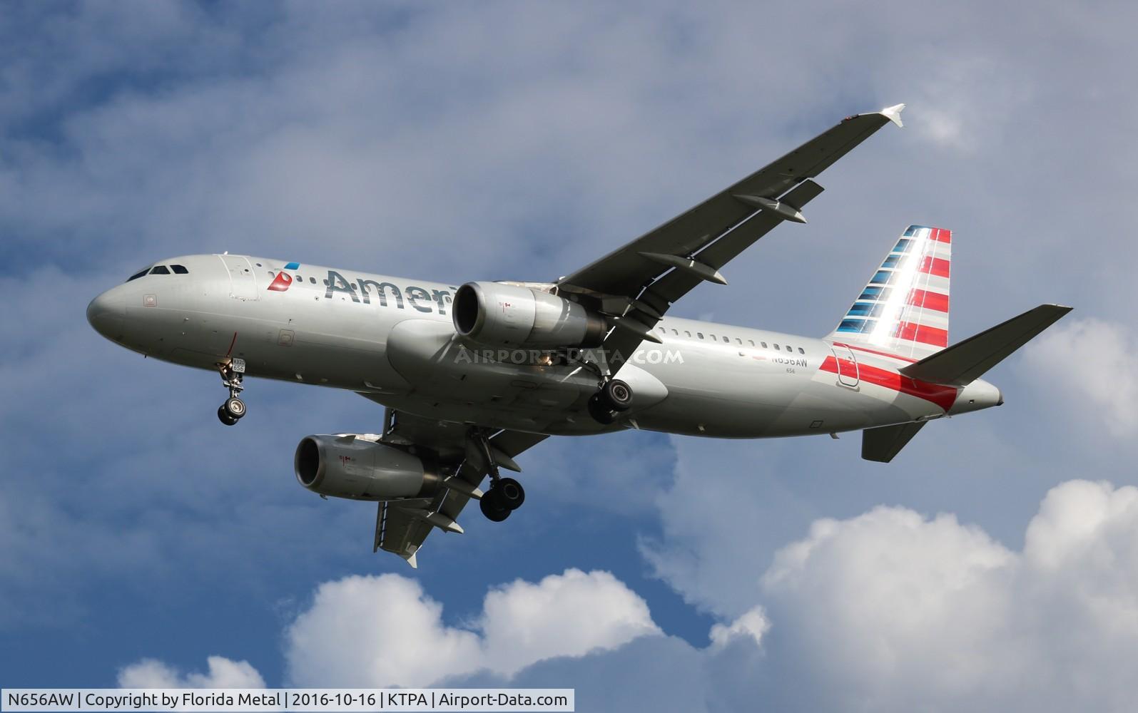 N656AW, 1999 Airbus A320-232 C/N 1079, AAL A320 zx CLT-TPA