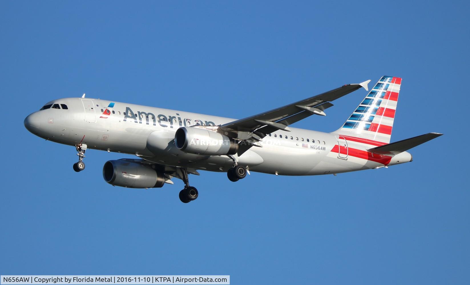 N656AW, 1999 Airbus A320-232 C/N 1079, AAL A320 zx PHL-TPA