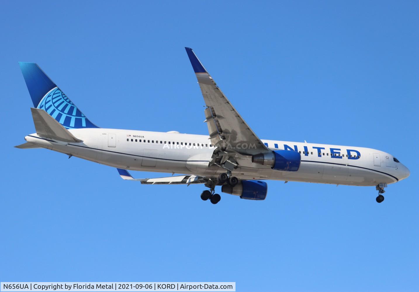 N656UA, 1992 Boeing 767-322 C/N 25394, UAL 763 nc zx MUC / EDDM - ORD
