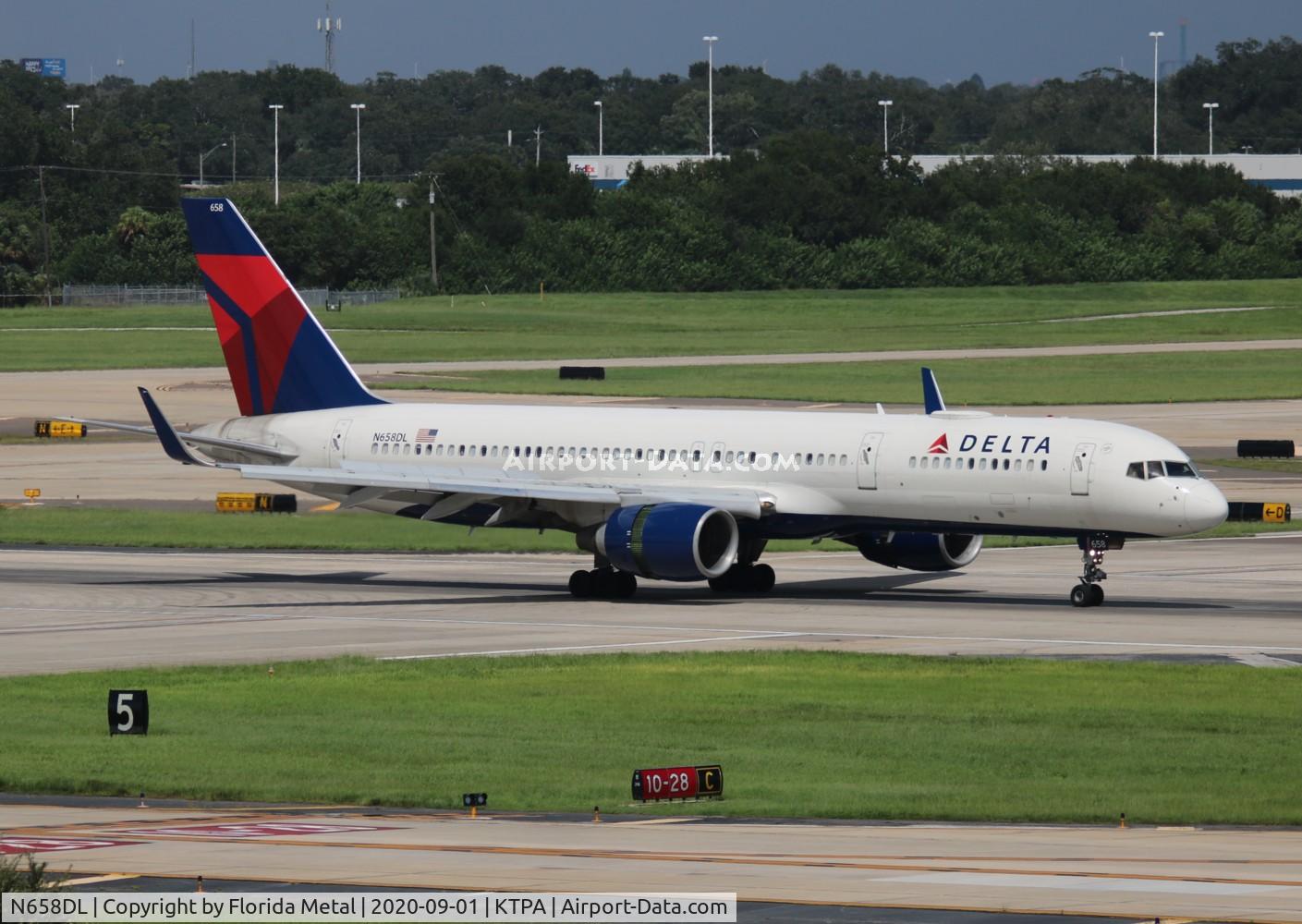 N658DL, 1990 Boeing 757-232 C/N 24420, DAL 752 zx TPA-ATL