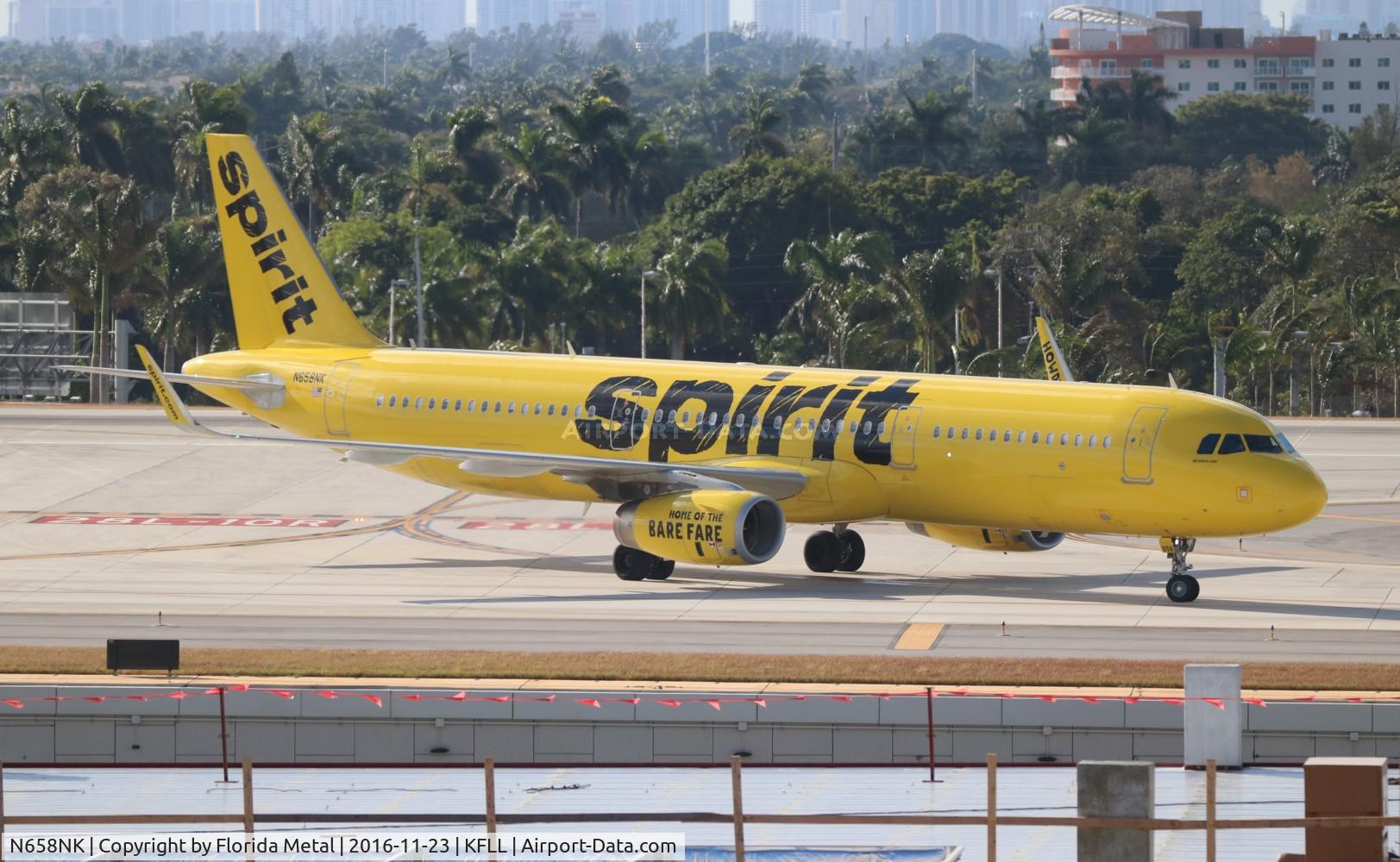N658NK, 2015 Airbus A321-231 C/N 6736, NKS A321 zx SJU-FLL