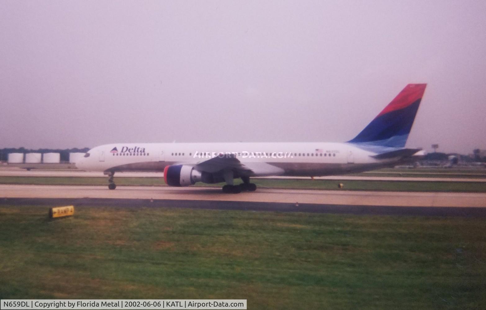 N659DL, 1990 Boeing 757-232 C/N 24421, DAL 752 wavey zx