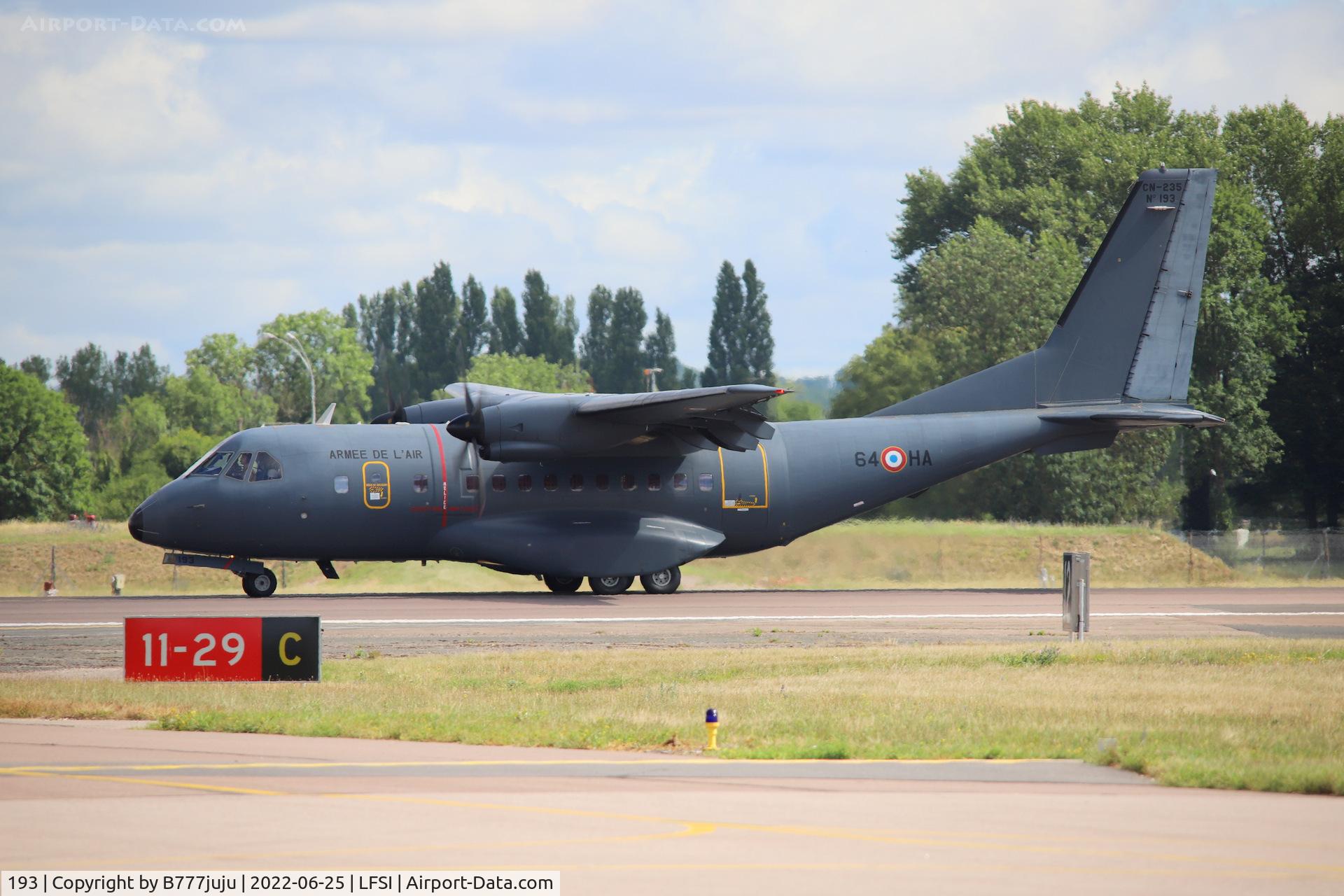 193, 2010 CASA CN-235-300M C/N C193, during Saint-Dizier airshow 2022