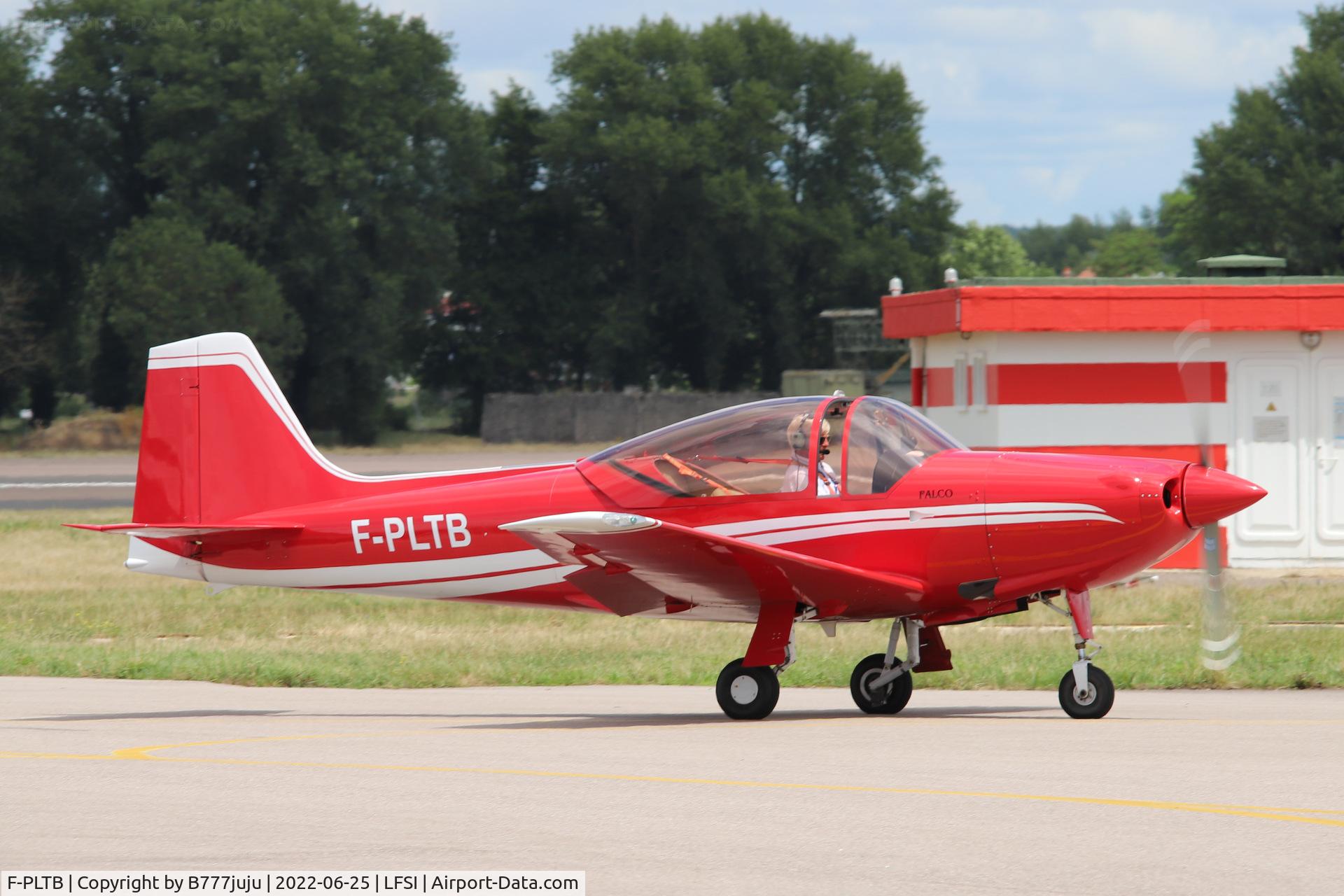 F-PLTB, Sequoia F-8L Falco C/N 1234, during Saint-Dizier airshow 2022