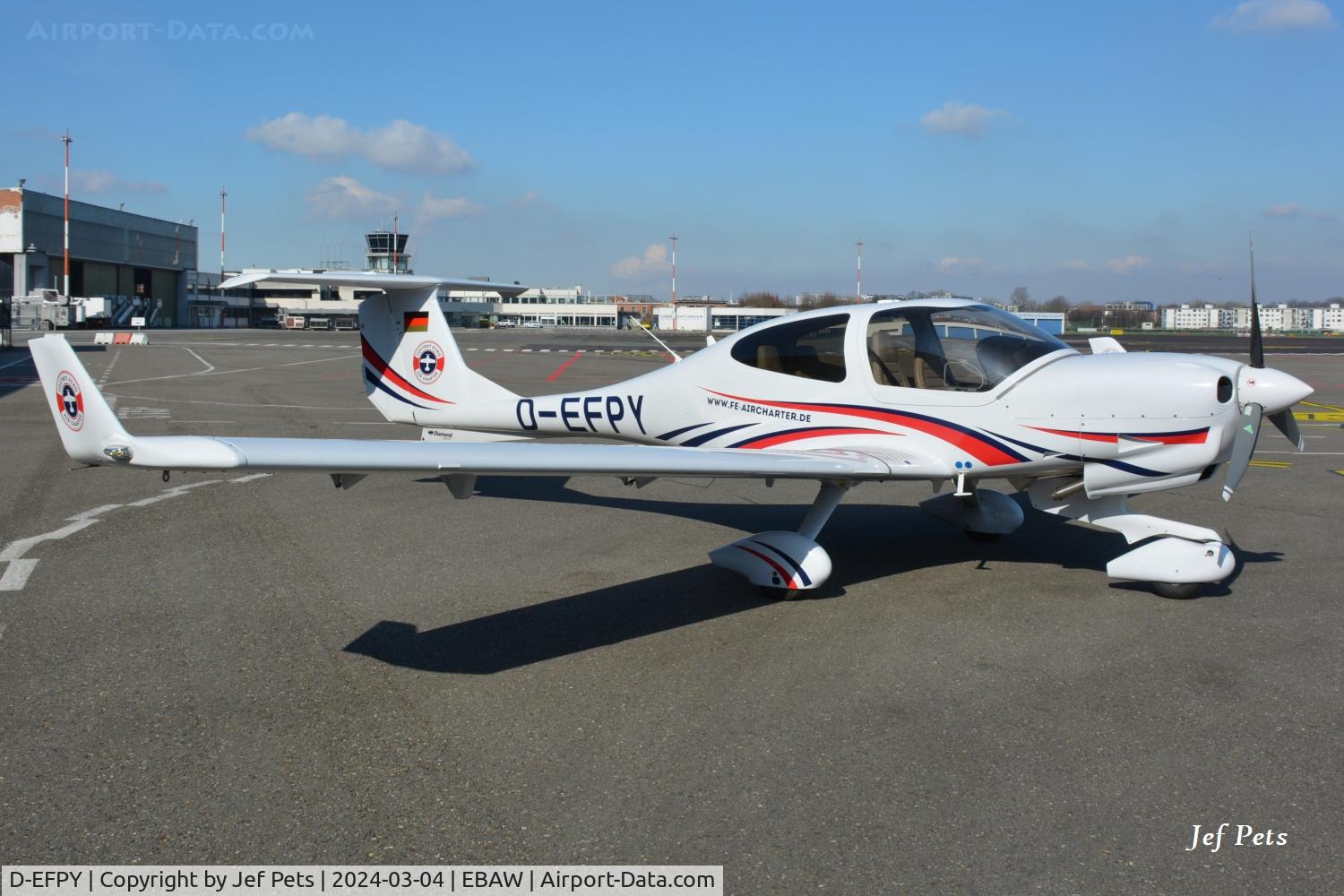 D-EFPY, 2020 Diamond DA-40NG Diamond Star C/N 40N.510, D-EFPY at Antwerp Airport.