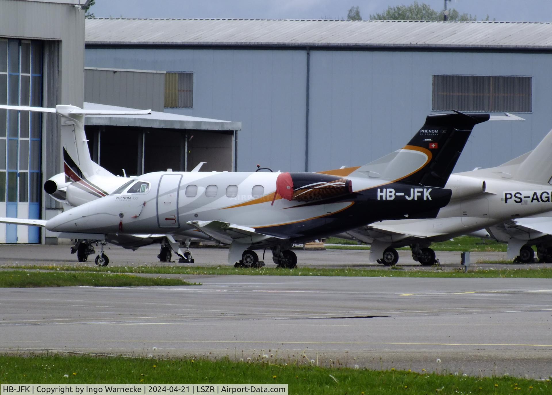 HB-JFK, 2010 Embraer EMB-500 Phenom 100 C/N 50000062, EMBRAER EMB-500 Phenom 100 at St.Gallen-Altenrhein airport