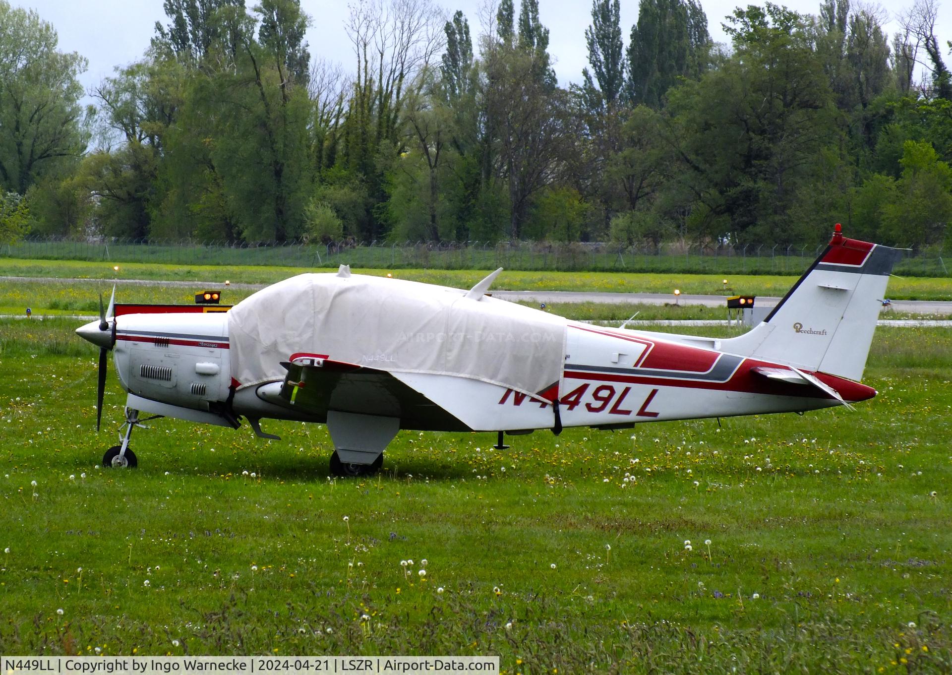 N449LL, 1982 Beech B36TC Bonanza Bonanza C/N EA-332, Beechcraft B36TC Bonanza at St.Gallen-Altenrhein airport
