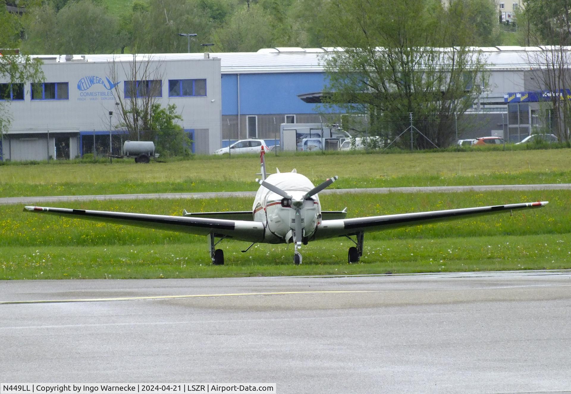 N449LL, 1982 Beech B36TC Bonanza Bonanza C/N EA-332, Beechcraft B36TC Bonanza at St.Gallen-Altenrhein airport