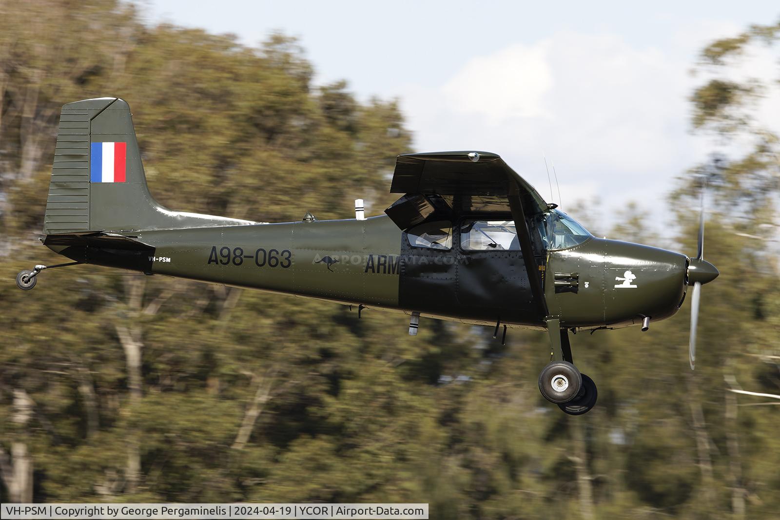 VH-PSM, 1961 Cessna 180D Skywagon C/N 180-51063, Antique Aeroplane Association of Australia National Fly-in 2024.