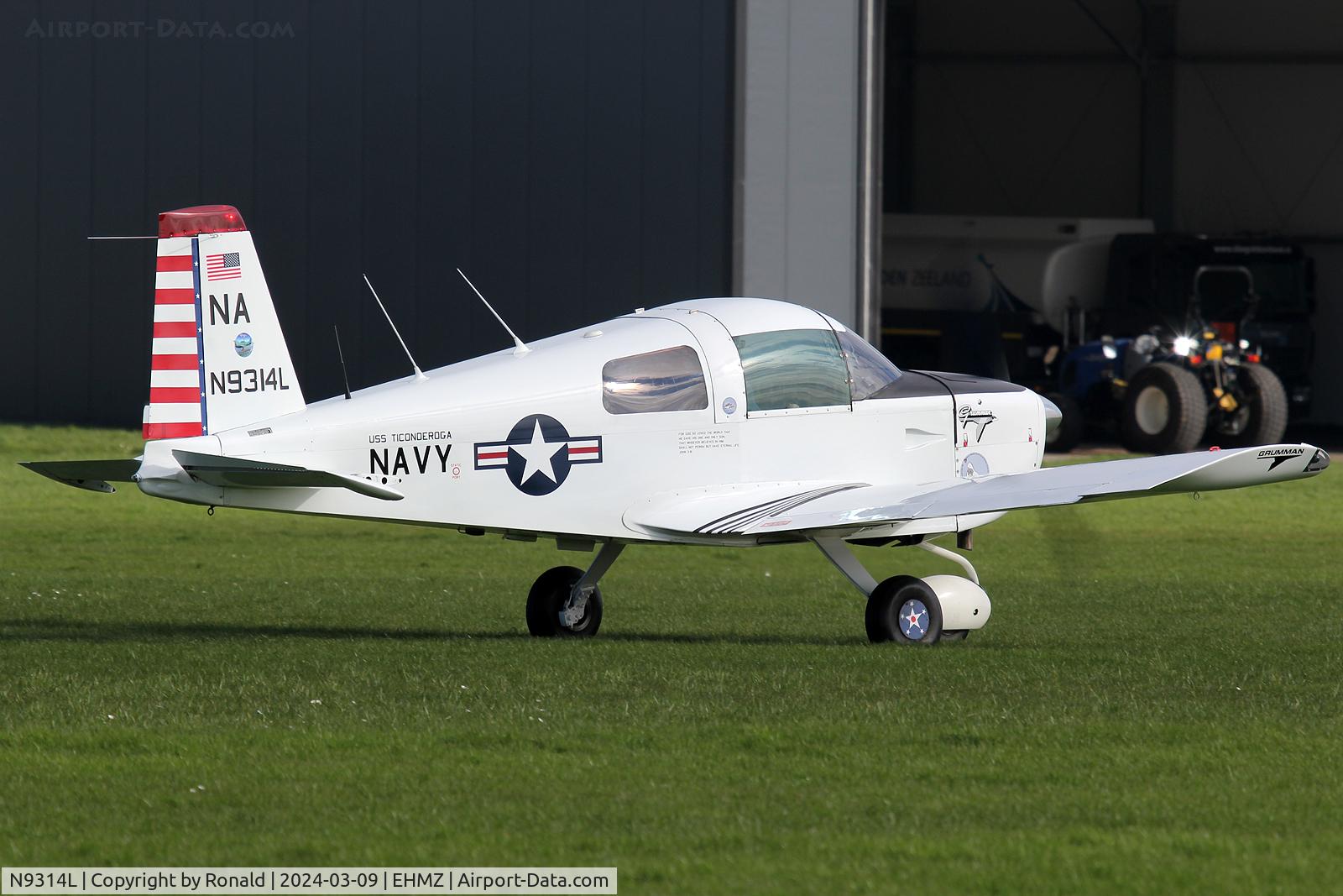 N9314L, 1971 American Aviation AA-1A Trainer C/N AA1A-0014, at ehmz