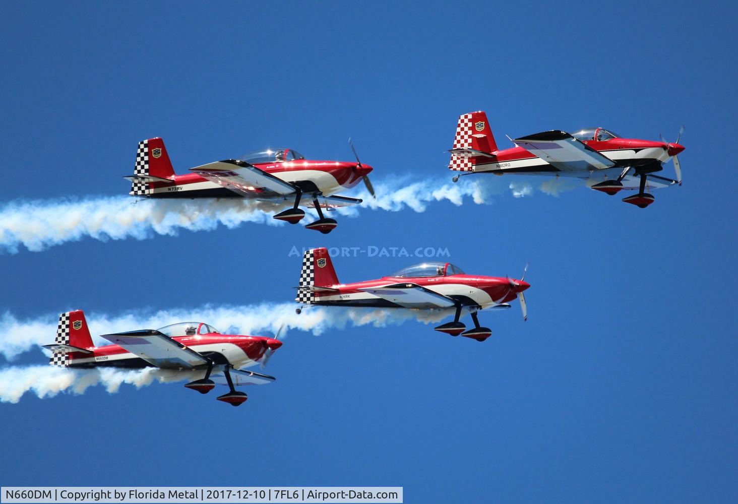 N660DM, 2007 Vans RV-8 C/N 82571, Christmas Toy Parade 2017 zx