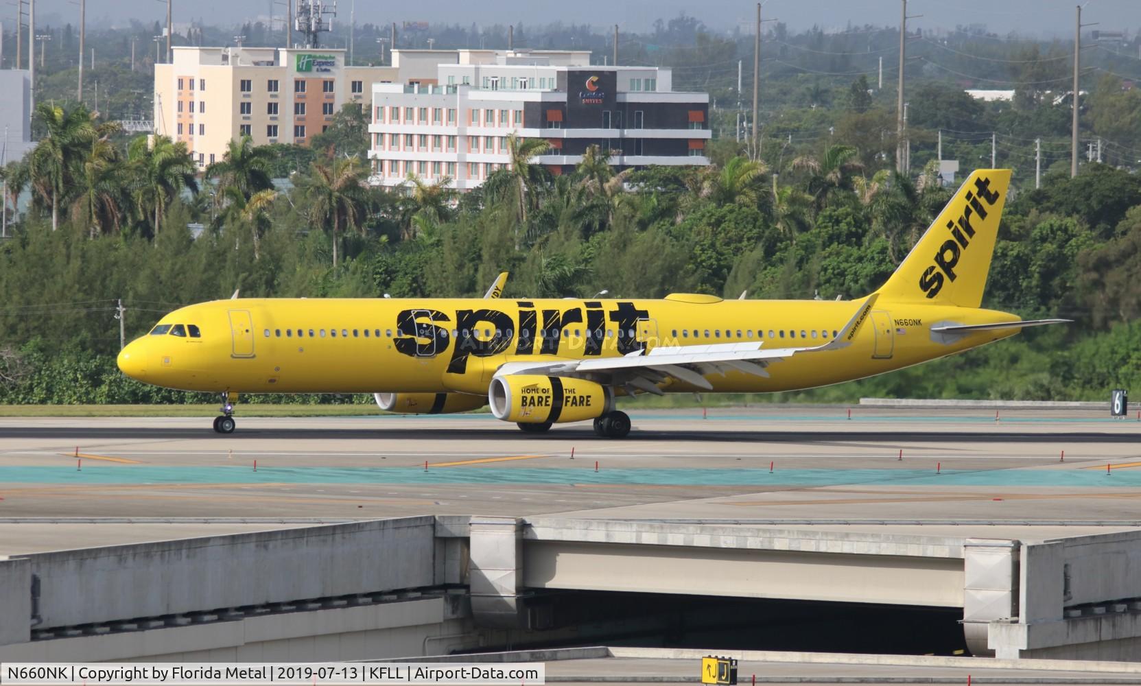 N660NK, 2015 Airbus A321-231 C/N 6804, NKS A321 zx MBJ-FLL