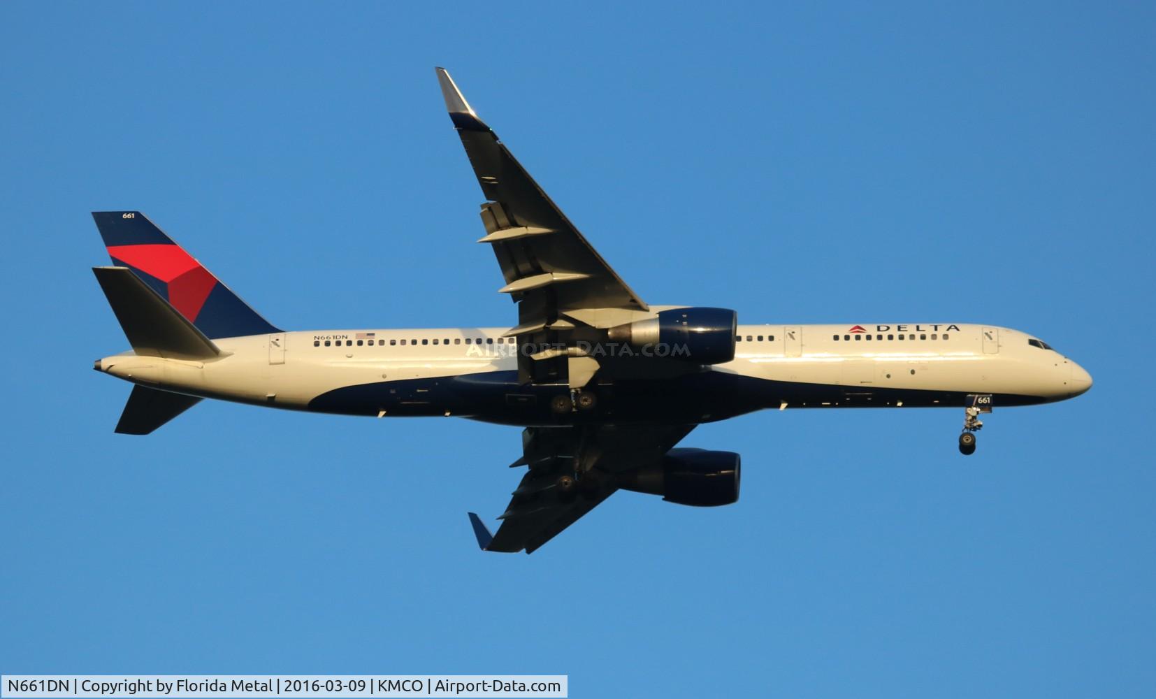 N661DN, 1990 Boeing 757-232 C/N 24972, DAL 752 zx MSP-MCO