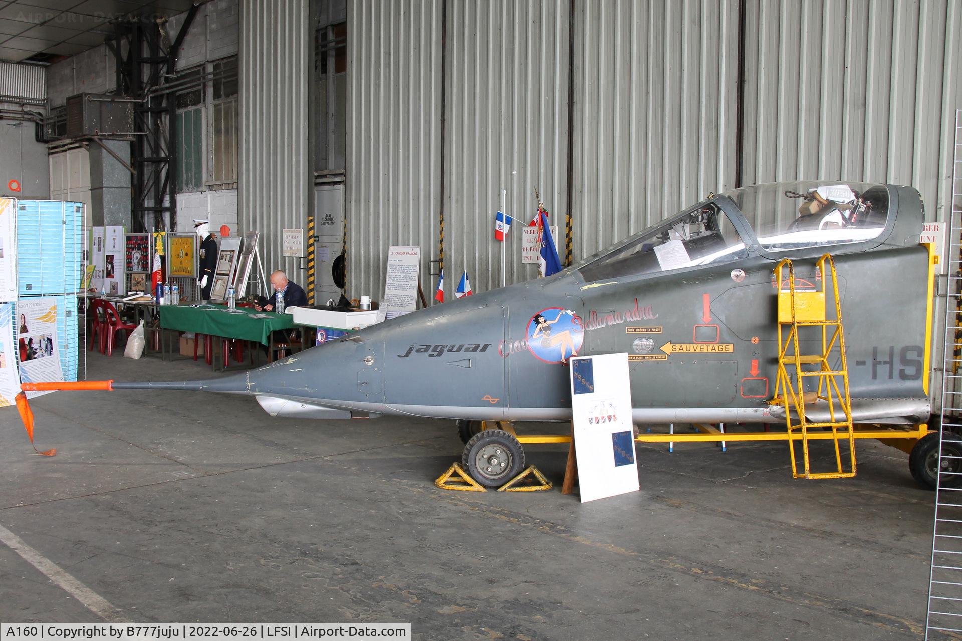 A160, Sepecat Jaguar A C/N A160, during Saint-Dizier airshow 2022