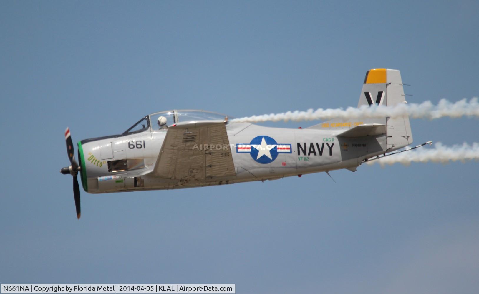 N661NA, 1957 North American T-28C Trojan Trojan C/N 226-238 (140661), Sun N Fun 2014 zx LAL