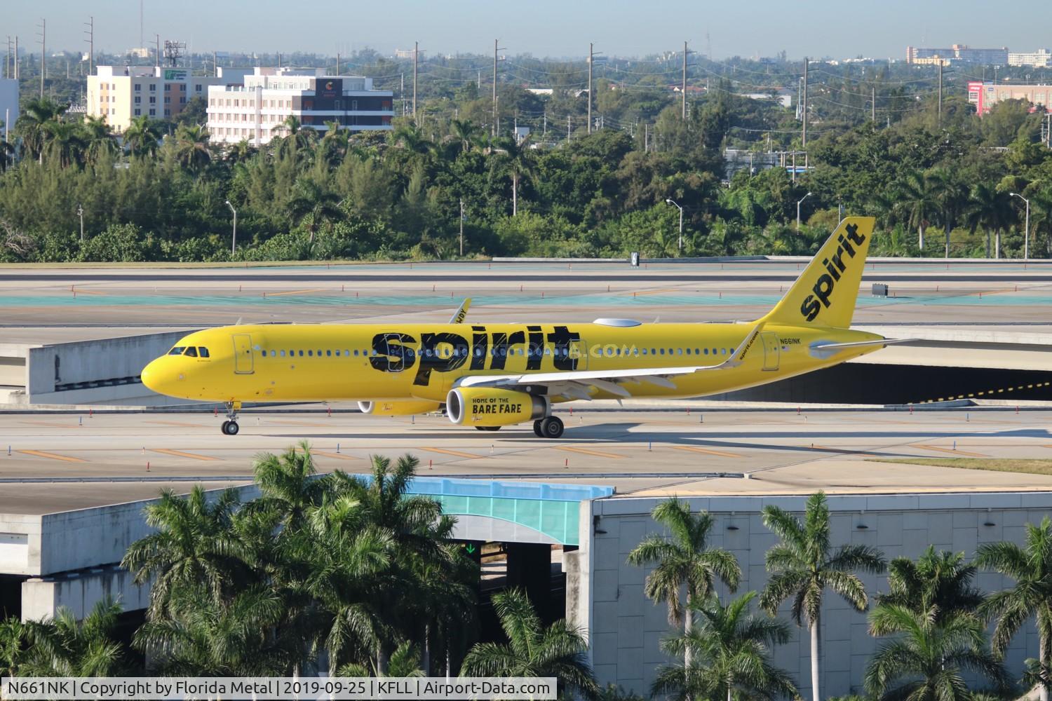 N661NK, 2015 Airbus A321-231 C/N 6867, NKS A321 zx IAH-FLL