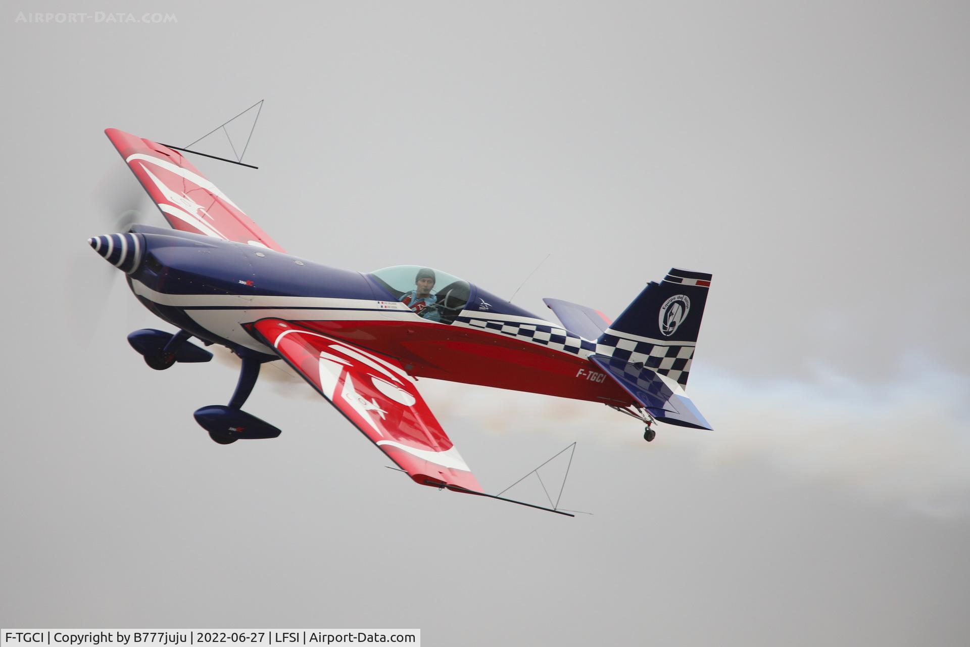 F-TGCI, Extra EA-330SC C/N 04, during Saint-Dizier airshow 2022