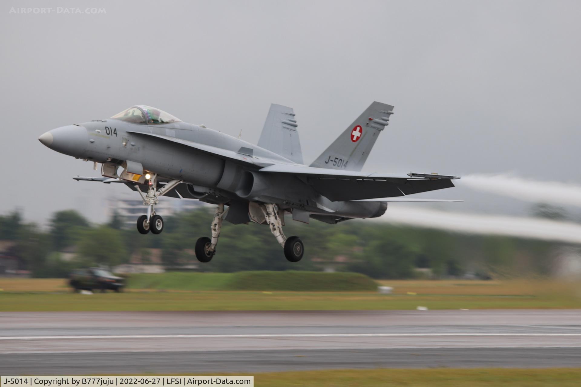 J-5014, McDonnell Douglas F/A-18C Hornet C/N 1359, during Saint-Dizier airshow 2022