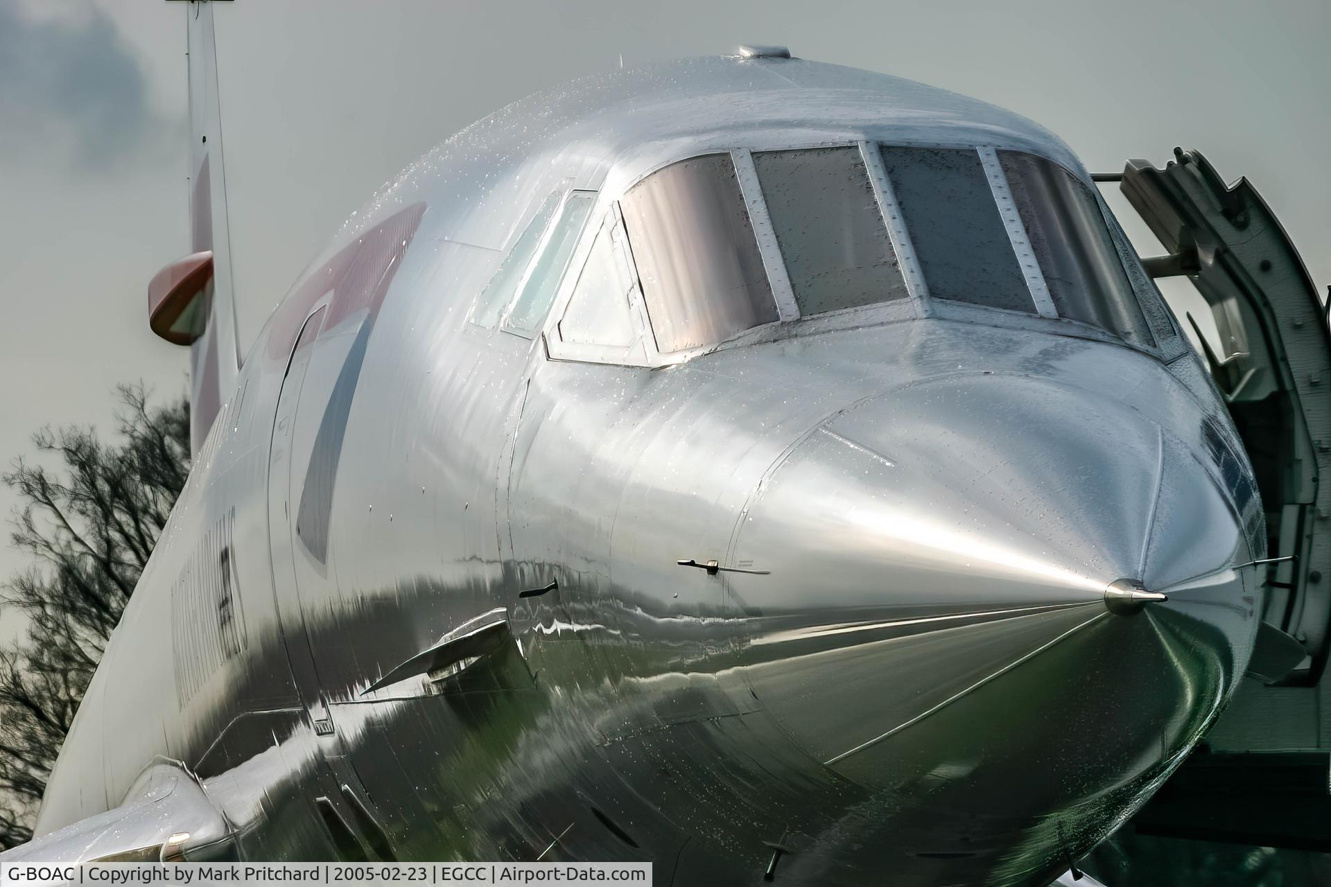 G-BOAC, 1975 Aerospatiale-BAC Concorde 1-102 C/N 100-004, Manchester Airport Viewing Park