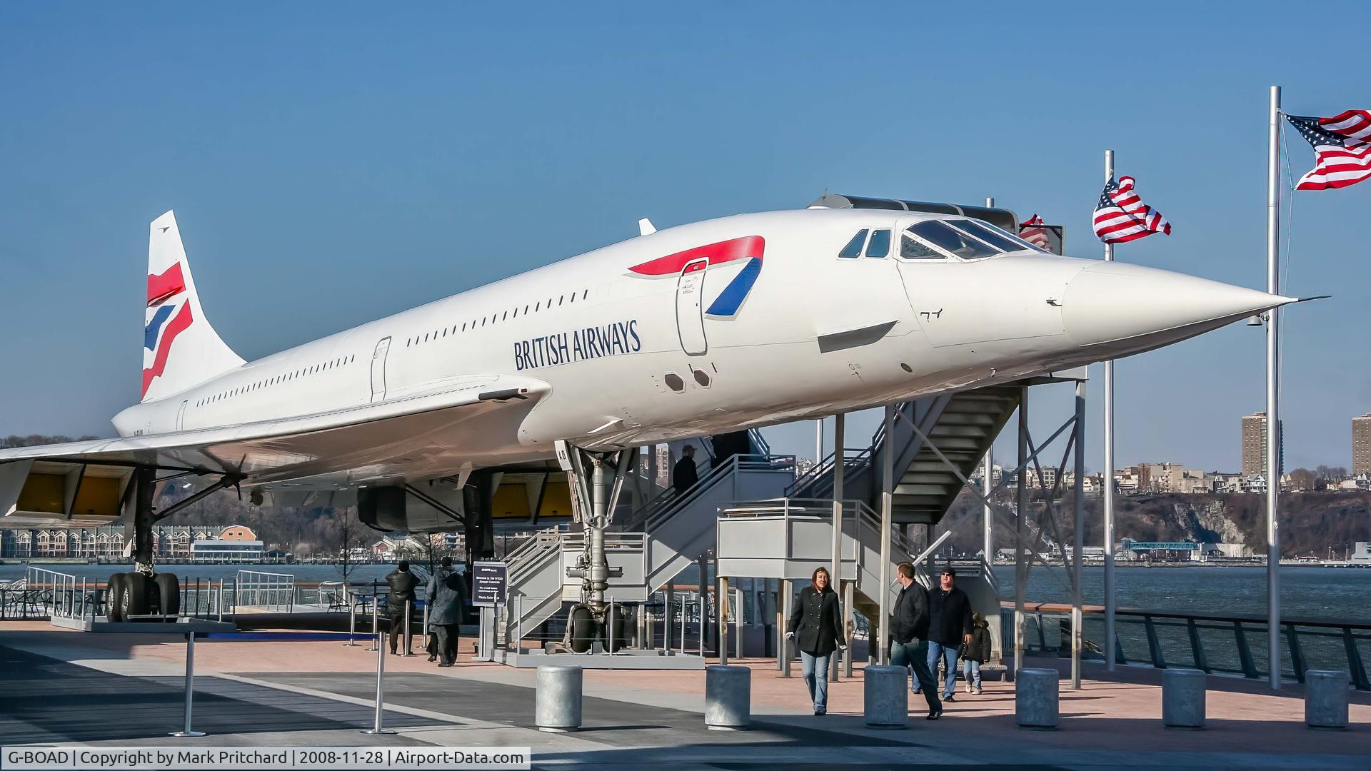 G-BOAD, 1976 Aerospatiale-BAC Concorde 1-102 C/N 100-010, Intrepid Air Sea Space Museum - New York