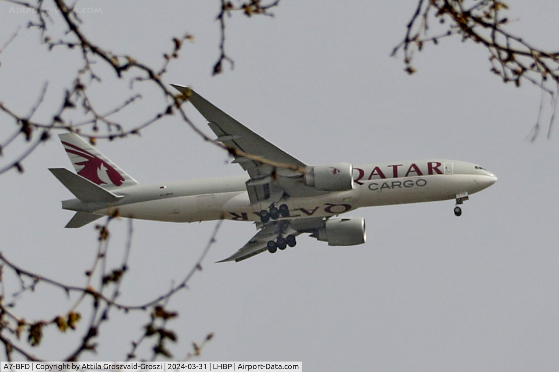 A7-BFD, 2012 Boeing 777-FDZ C/N 41427, LHBP/BUD - Liszt Ferenc International Airport, Hungary