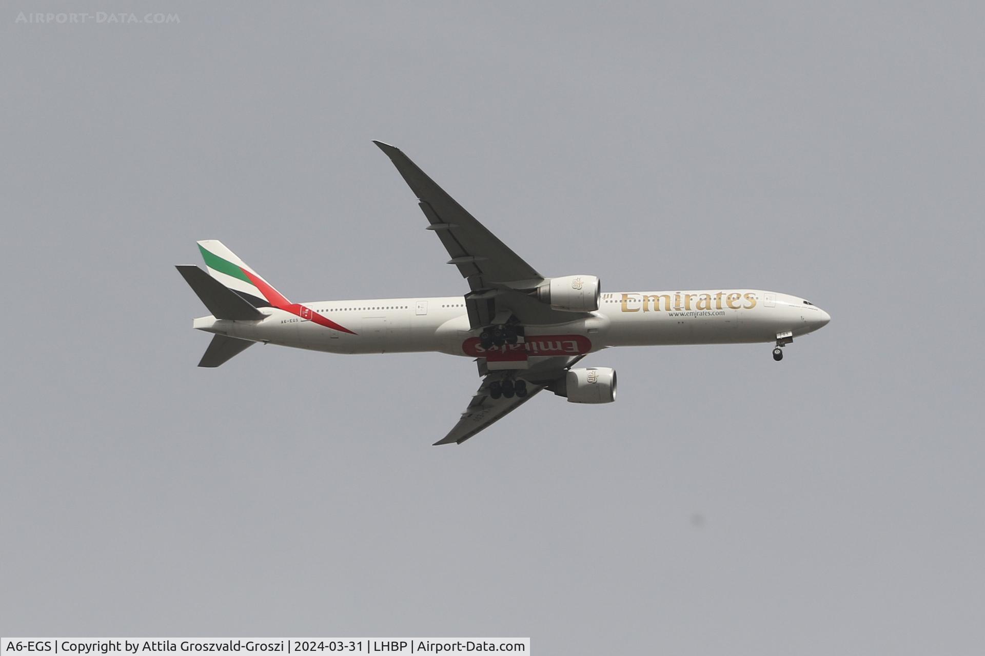 A6-EGS, 2012 Boeing 777-31H/ER C/N 41078, LHBP/BUD - Liszt Ferenc International Airport, Hungary