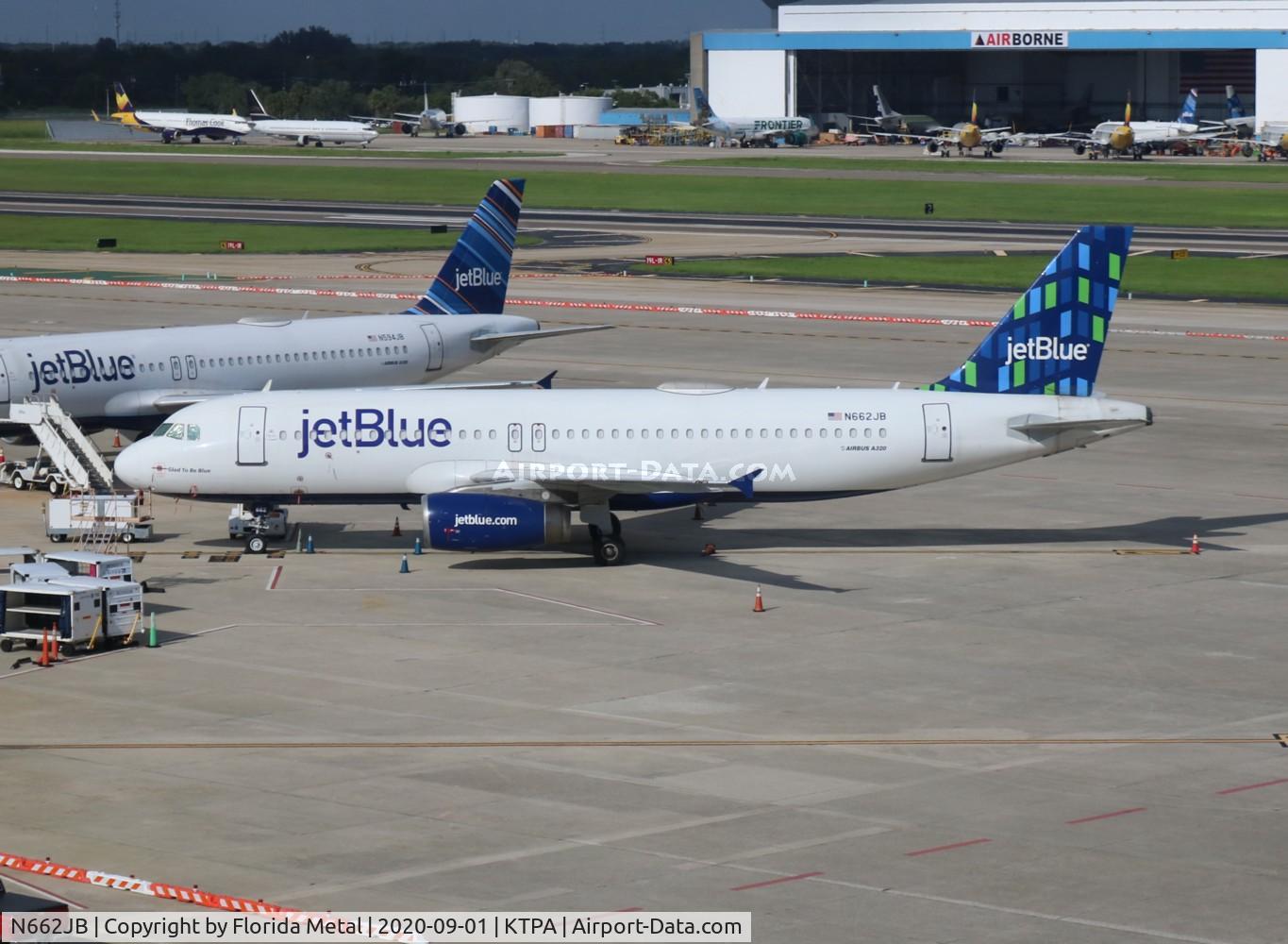 N662JB, 2007 Airbus A320-232 C/N 3263, JBU A320 zx