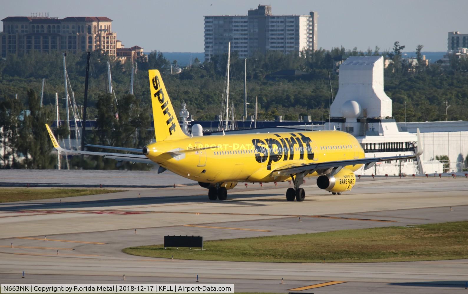 N663NK, 2016 Airbus A321-231 C/N 6994, NKS A321 zx FLL-STT