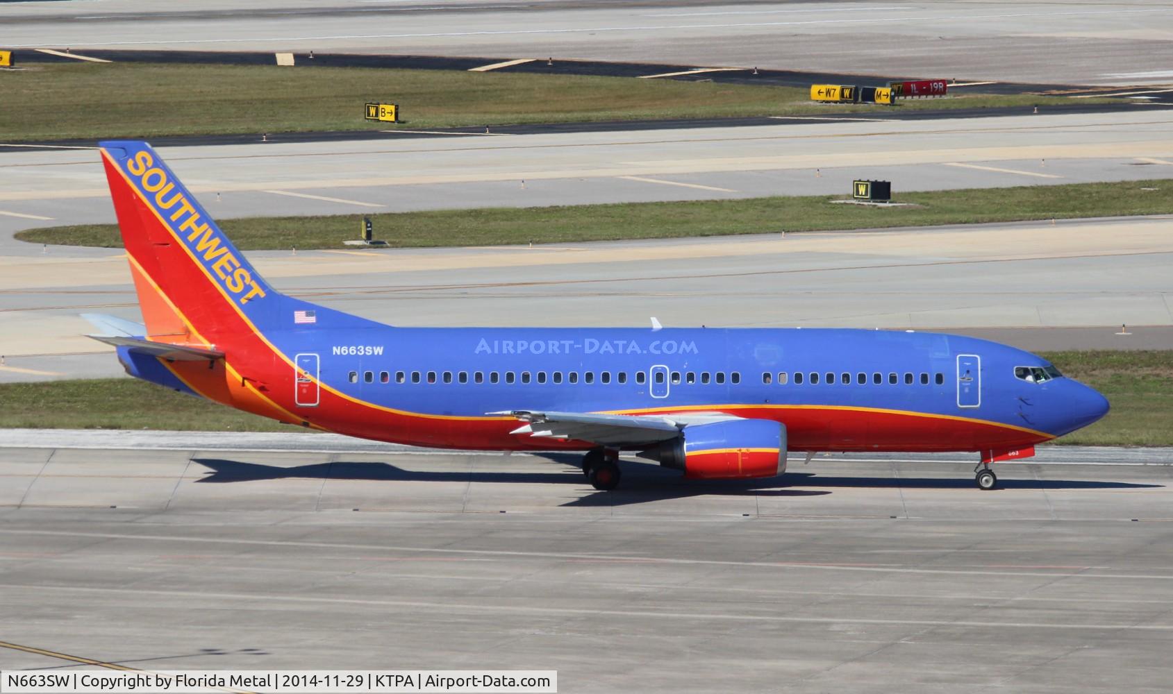 N663SW, 1985 Boeing 737-3Q8 C/N 23256, SWA 733 zx