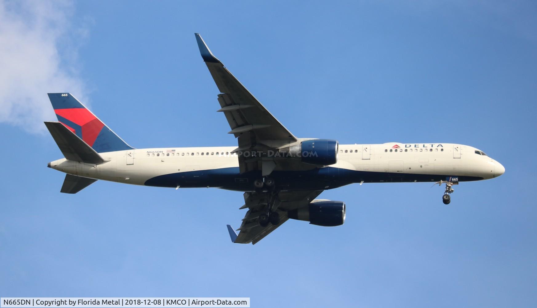 N665DN, 1991 Boeing 757-232 C/N 25013, DAL 752 zx ATL-MCO