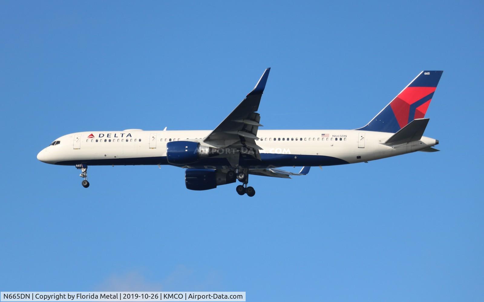 N665DN, 1991 Boeing 757-232 C/N 25013, DAL 752 zx MSP-MCO