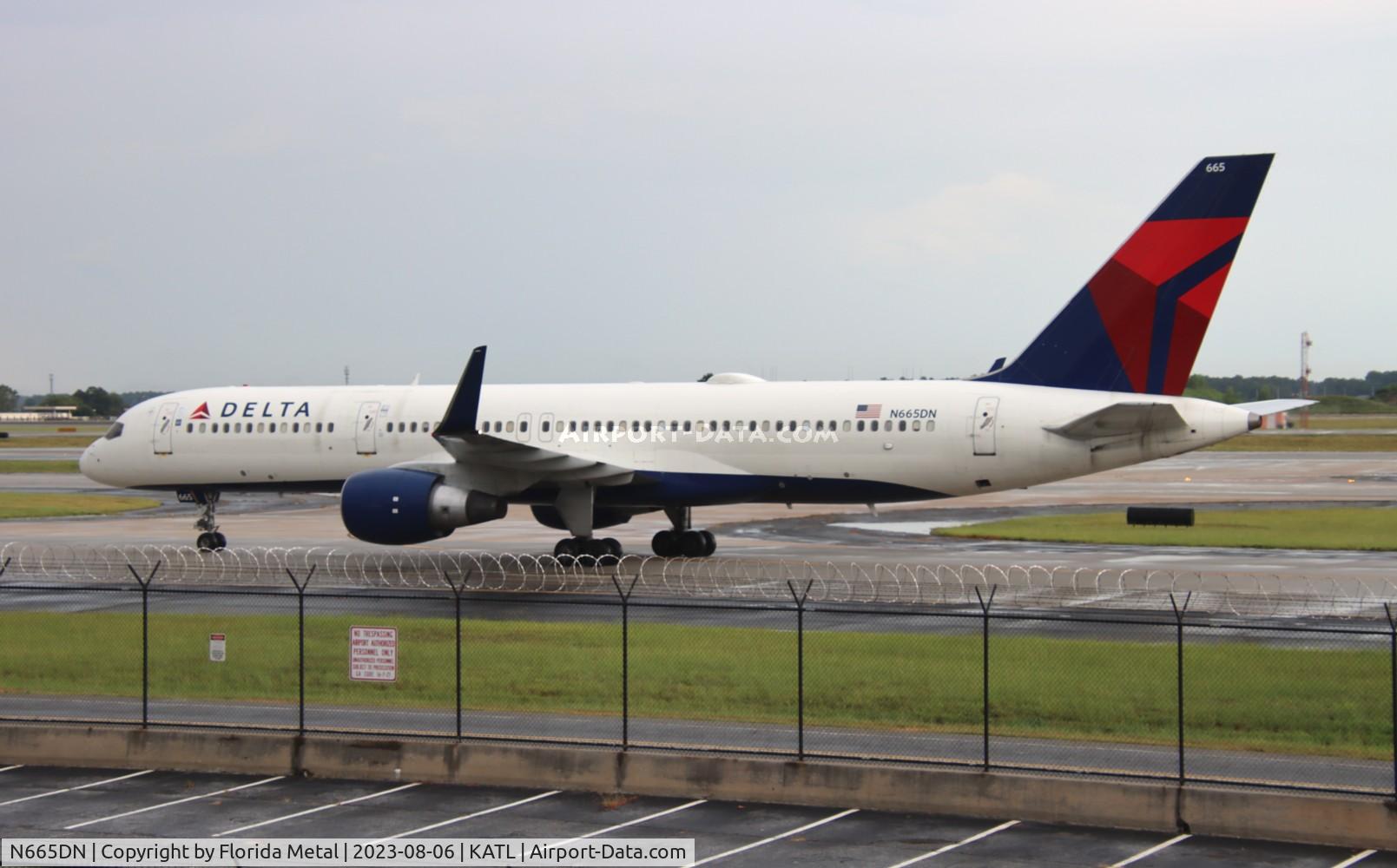 N665DN, 1991 Boeing 757-232 C/N 25013, DAL 752 zx RSW-ATL