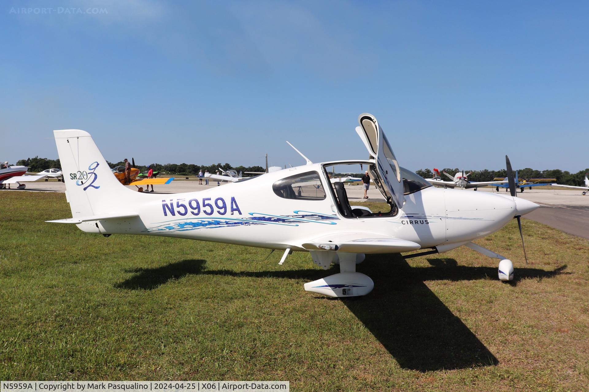 N5959A, 2005 Cirrus SR20 C/N 1526, Cirrus SR20