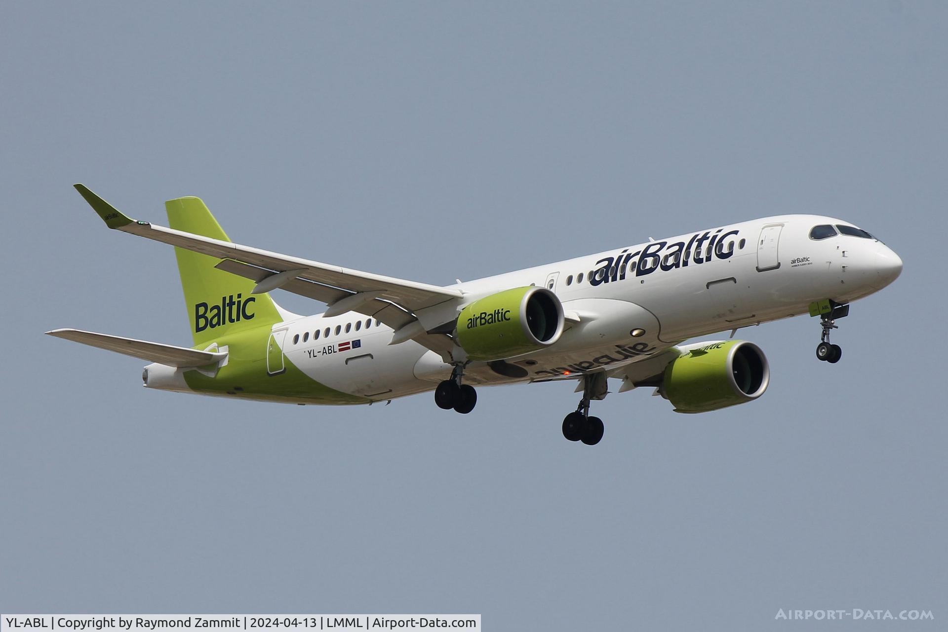 YL-ABL, 2022 Airbus A220-300 C/N 55183, A220 YL-ABL Air Baltic