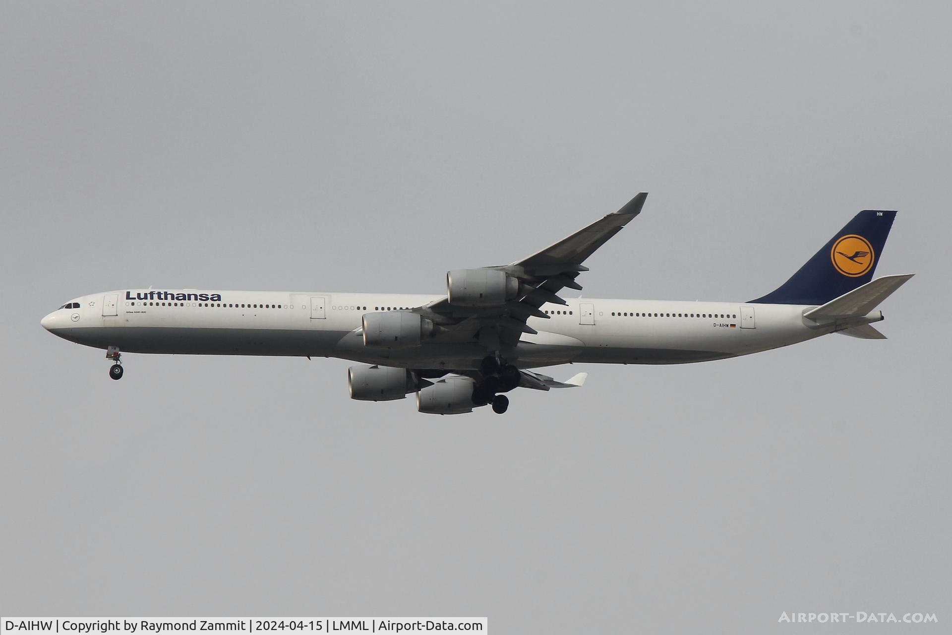 D-AIHW, 2008 Airbus A340-642X C/N 972, A340 D-AIHW Lufthansa