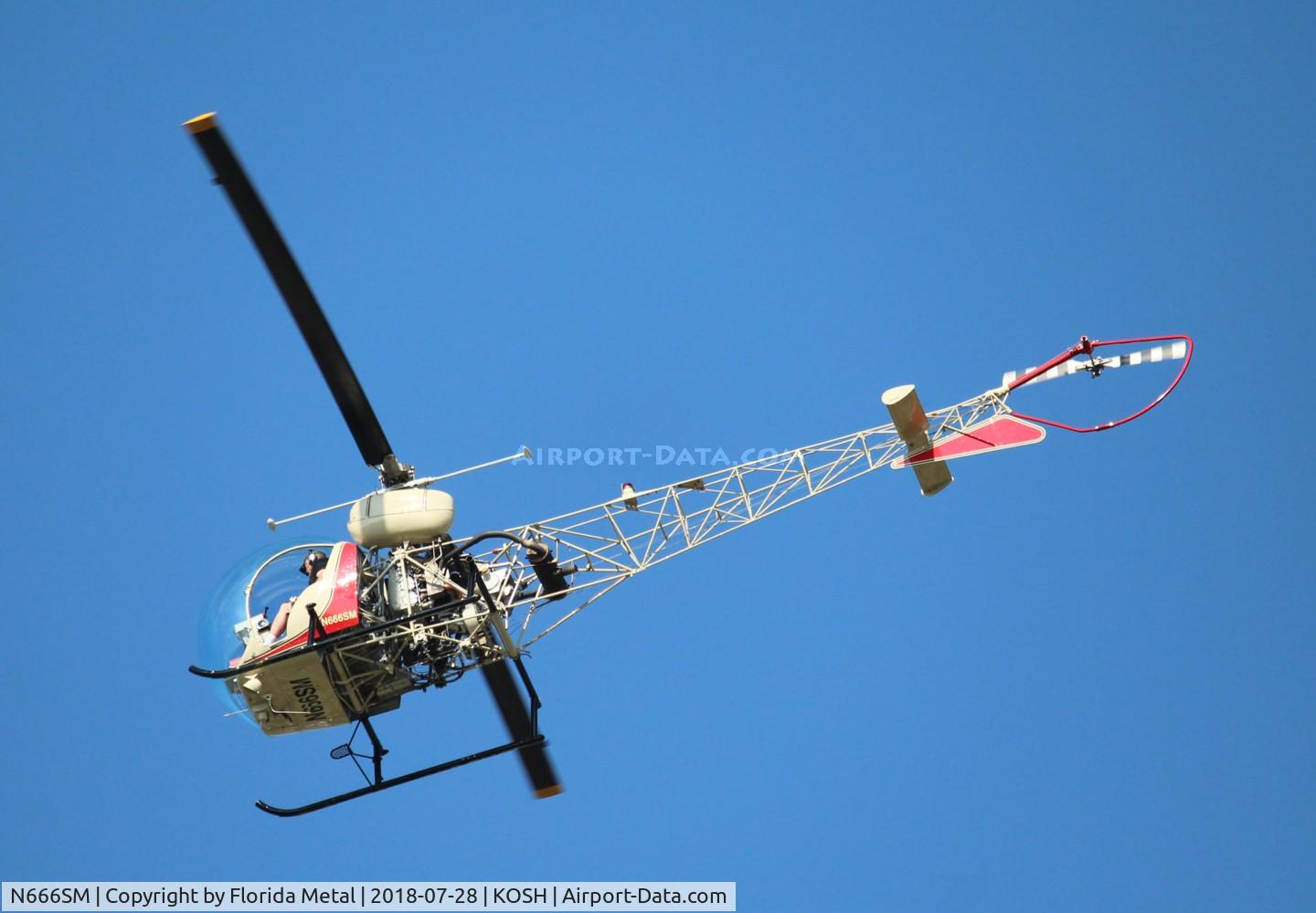 N666SM, Bell 47G-3B-1 Sioux C/N 3533, Bell 47 zx