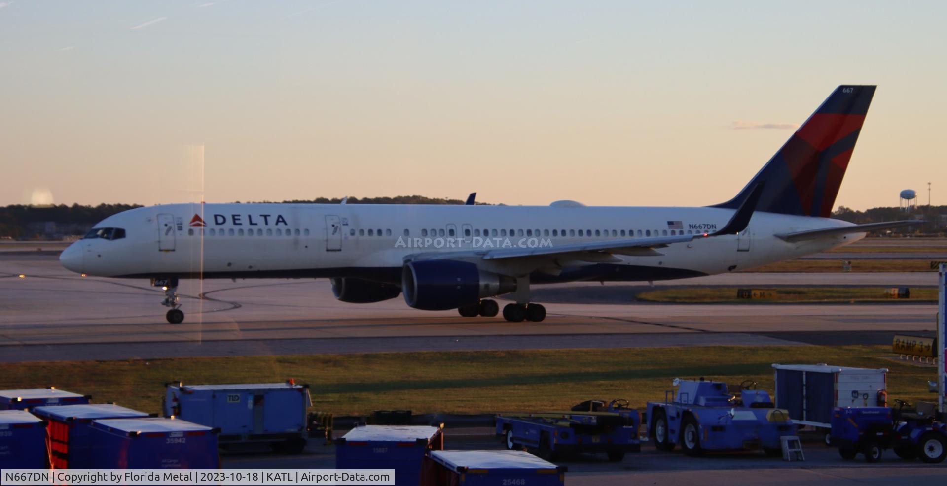 N667DN, 1991 Boeing 757-232 C/N 25035, DAL 752 zx ATL-MSY