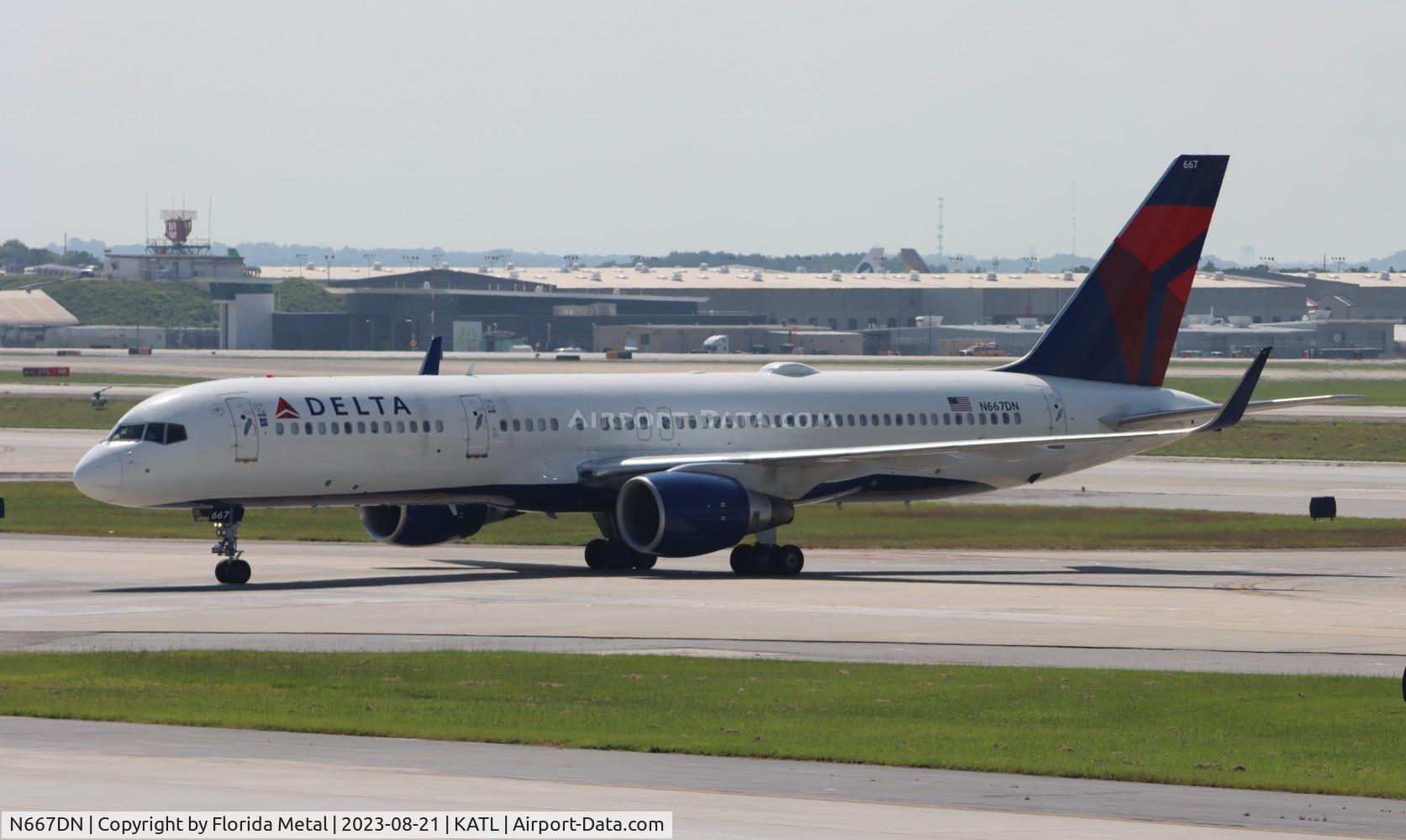 N667DN, 1991 Boeing 757-232 C/N 25035, DAL 752 zx MCO-ATL