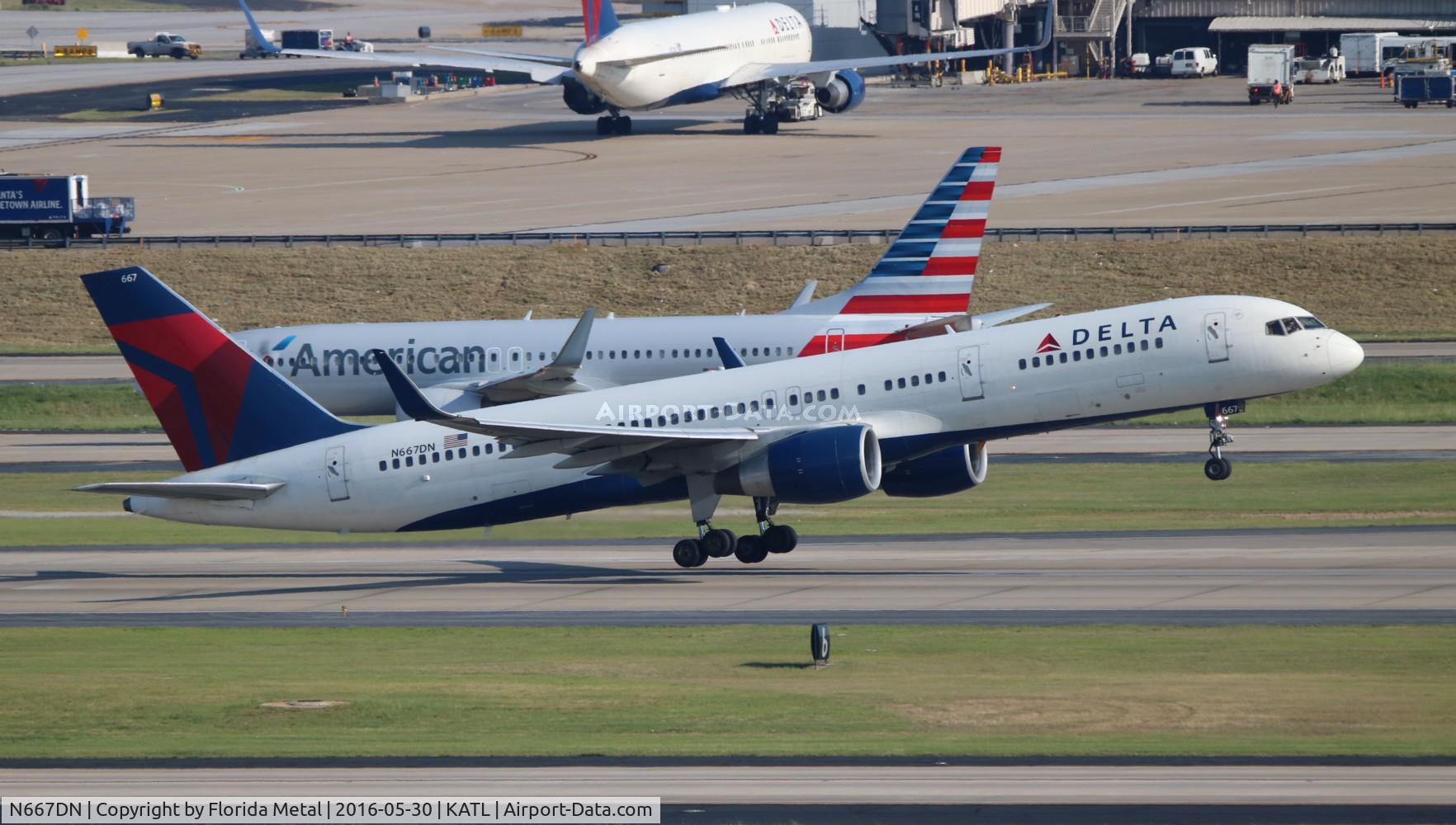 N667DN, 1991 Boeing 757-232 C/N 25035, DAL 752 zx ATL-JFK