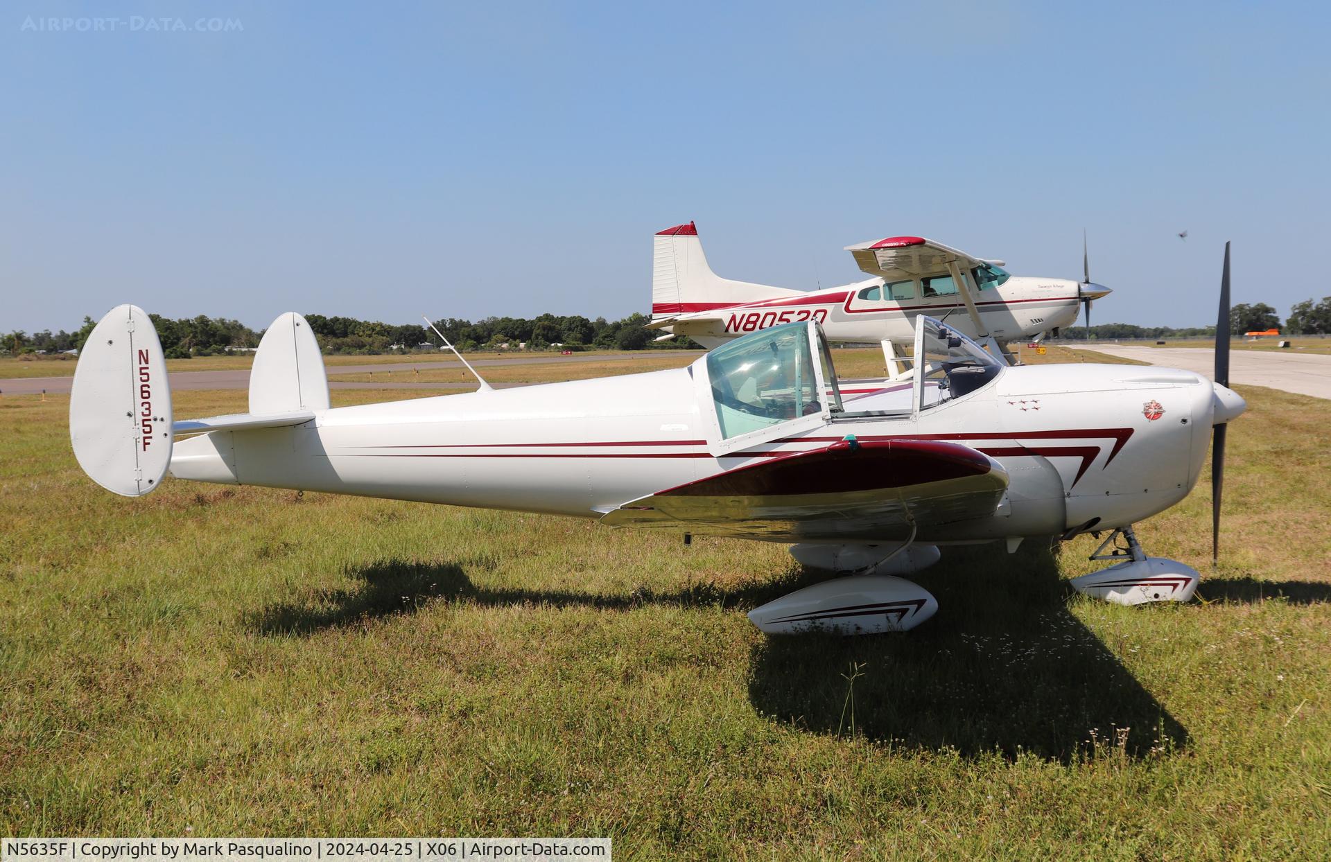 N5635F, 1967 Alon A2 Aircoupe C/N A-235, Alon A2