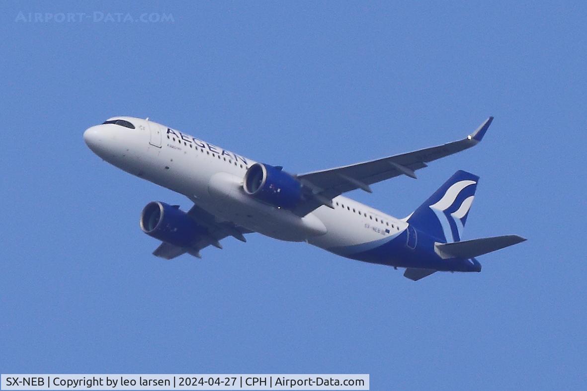 SX-NEB, 2020 Airbus A320-271N C/N 9514, Copenhagen 27.4.2024