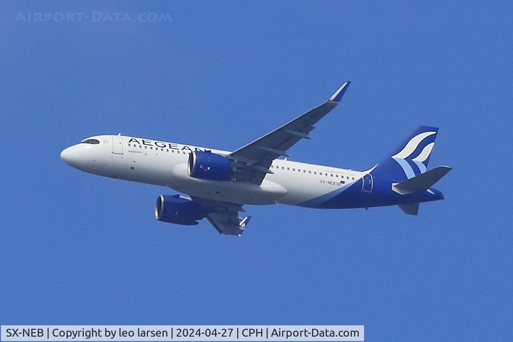 SX-NEB, 2020 Airbus A320-271N C/N 9514, Copenhagen 27.4.2024.