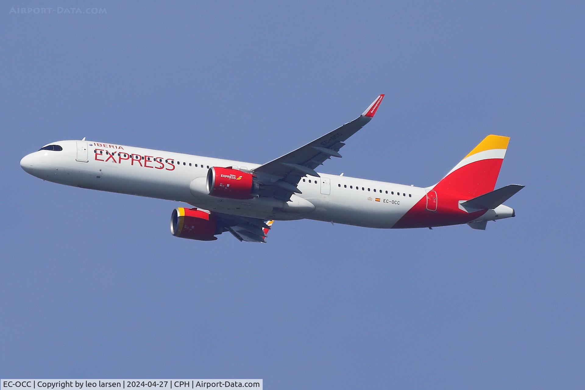 EC-OCC, 2023 Airbus A321-271X C/N 11484, Copenhagen 27.4.2024